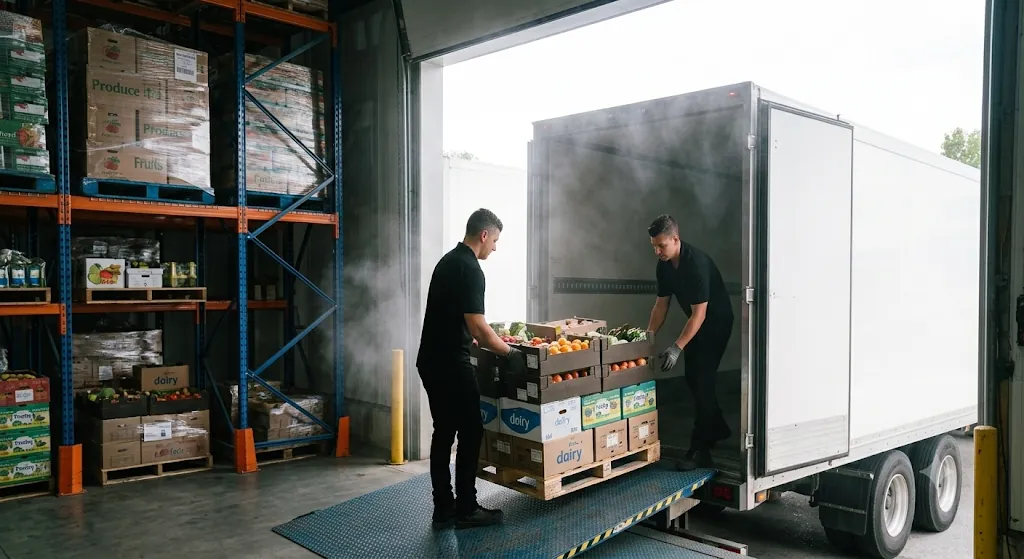 RFX55 refrigerated cargo loading